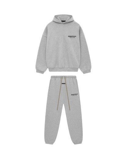Komplet dresowy Essentials Fear of God FW24 Fleece Light Heather Grey — komplet