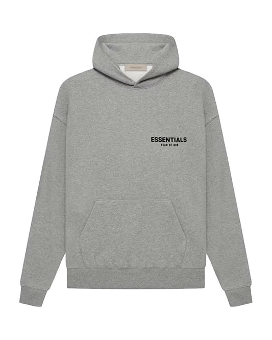 Komplet dresowy Essentials Fear of God SS22 Relaxed Dark Oatmeal — bluza przód