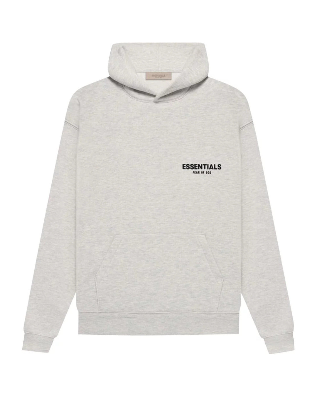 Komplet dresowy Essentials Fear of God SS22 Relaxed Light Oatmeal — bluza przód