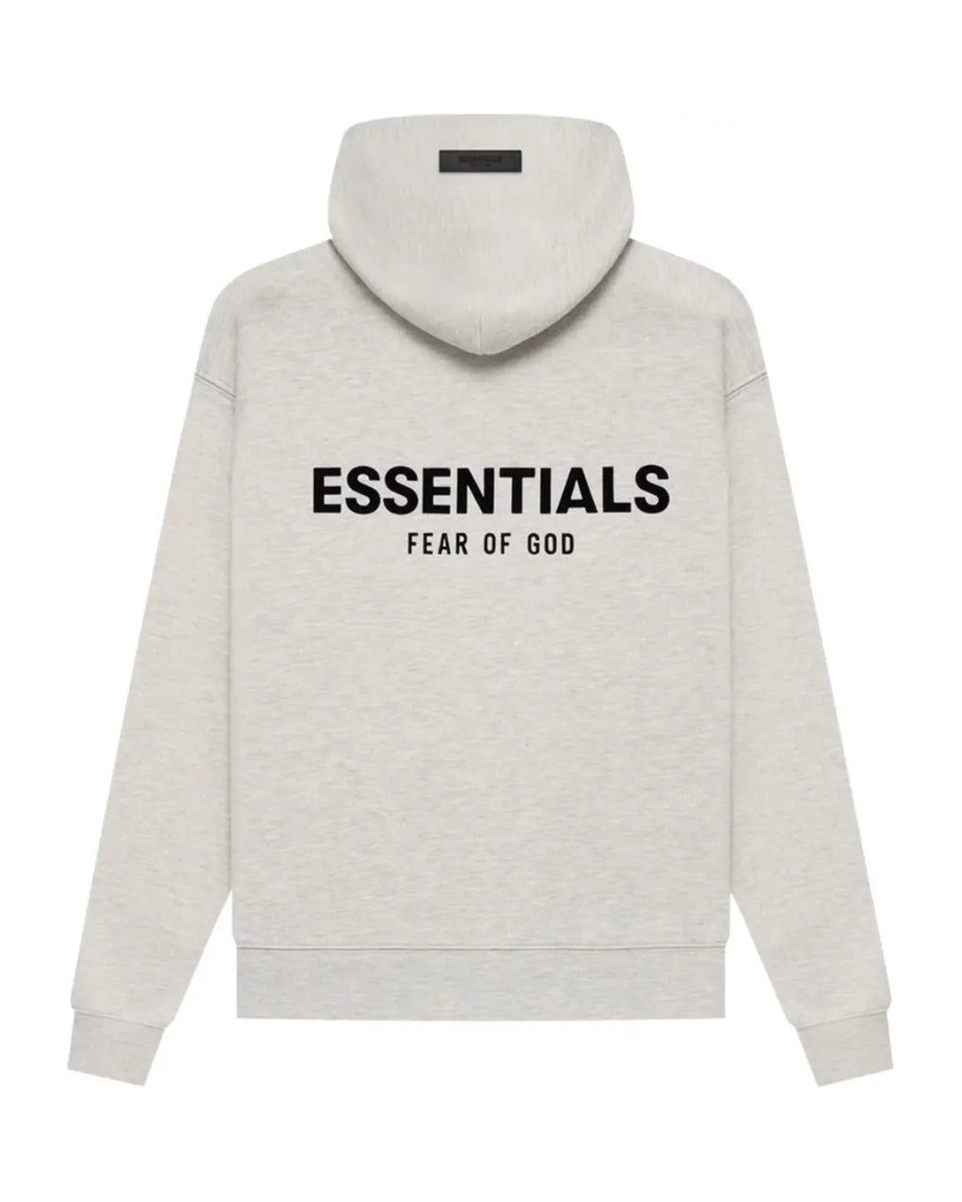 Komplet dresowy Essentials Fear of God SS22 Relaxed Light Oatmeal — bluza tył