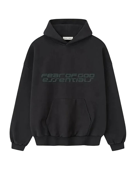 Bluza Essentials Fear of God 90s Hoodie Black — przód