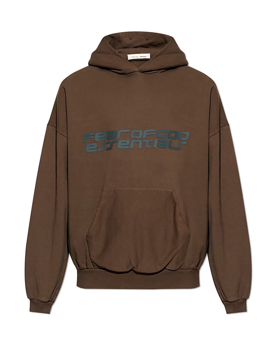 Bluza Essentials Fear of God 90s Hoodie Brown — przód
