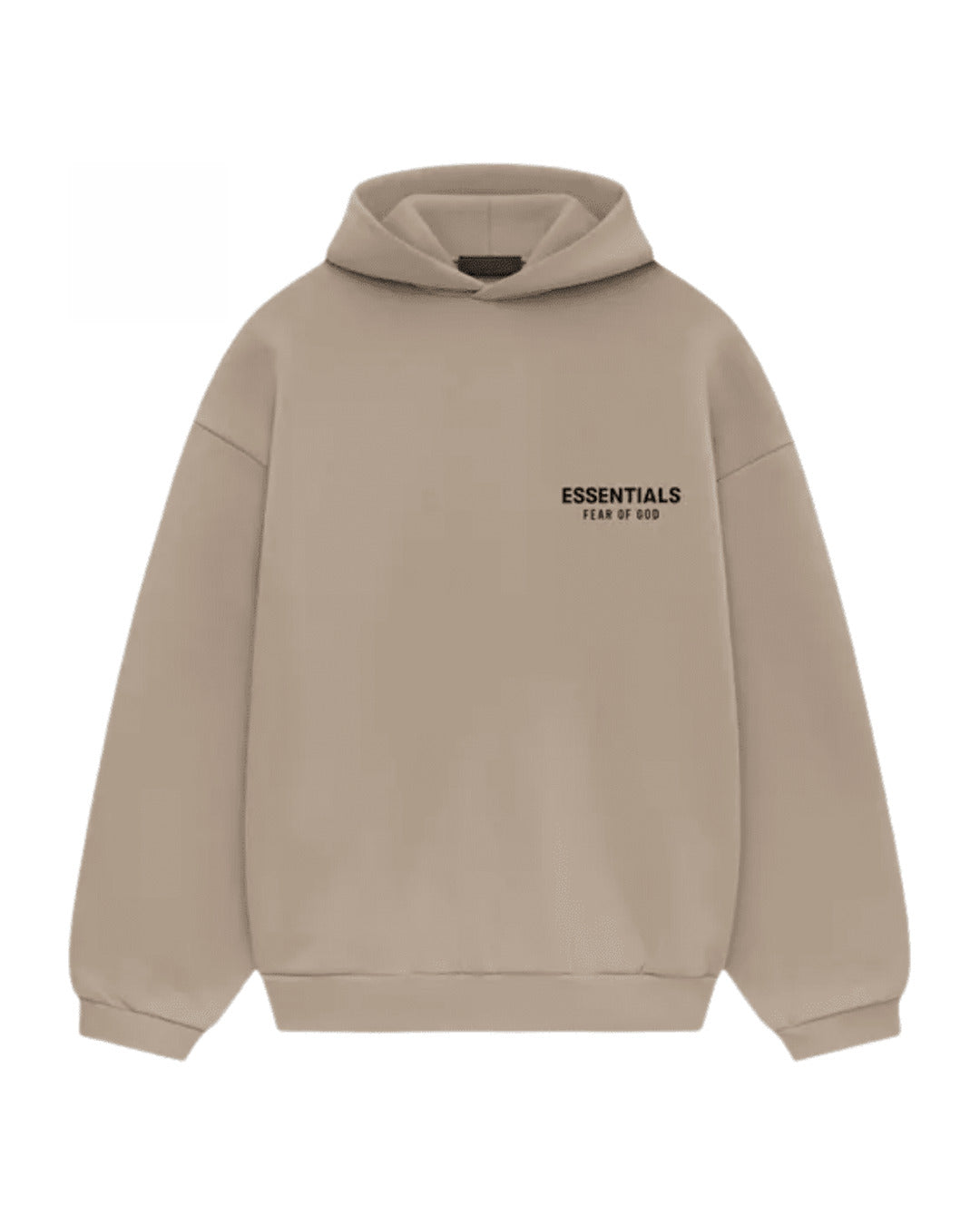 Bluza Essentials Fear of God Fleece II Hoodie Desert Sand — przód