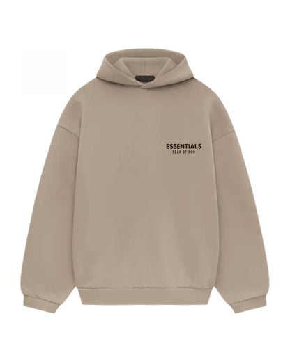 Bluza Essentials Fear of God Fleece II Hoodie Desert Sand — przód