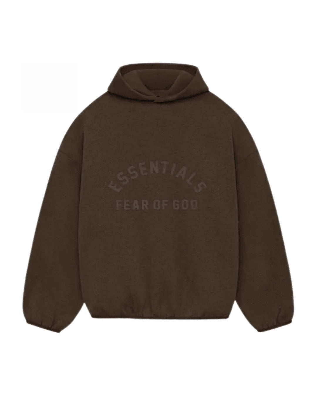 Bluza Essentials Fear of God Nylon Fleece Hoodie Heather Wood — przód