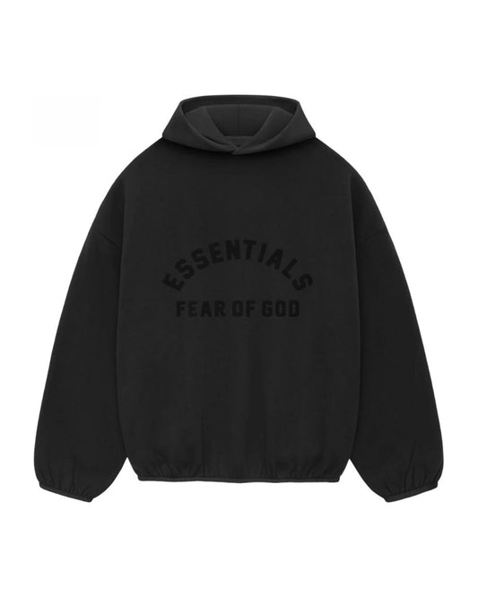 Bluza Essentials Fear of God Season 2023 Hoodie Black — przód
