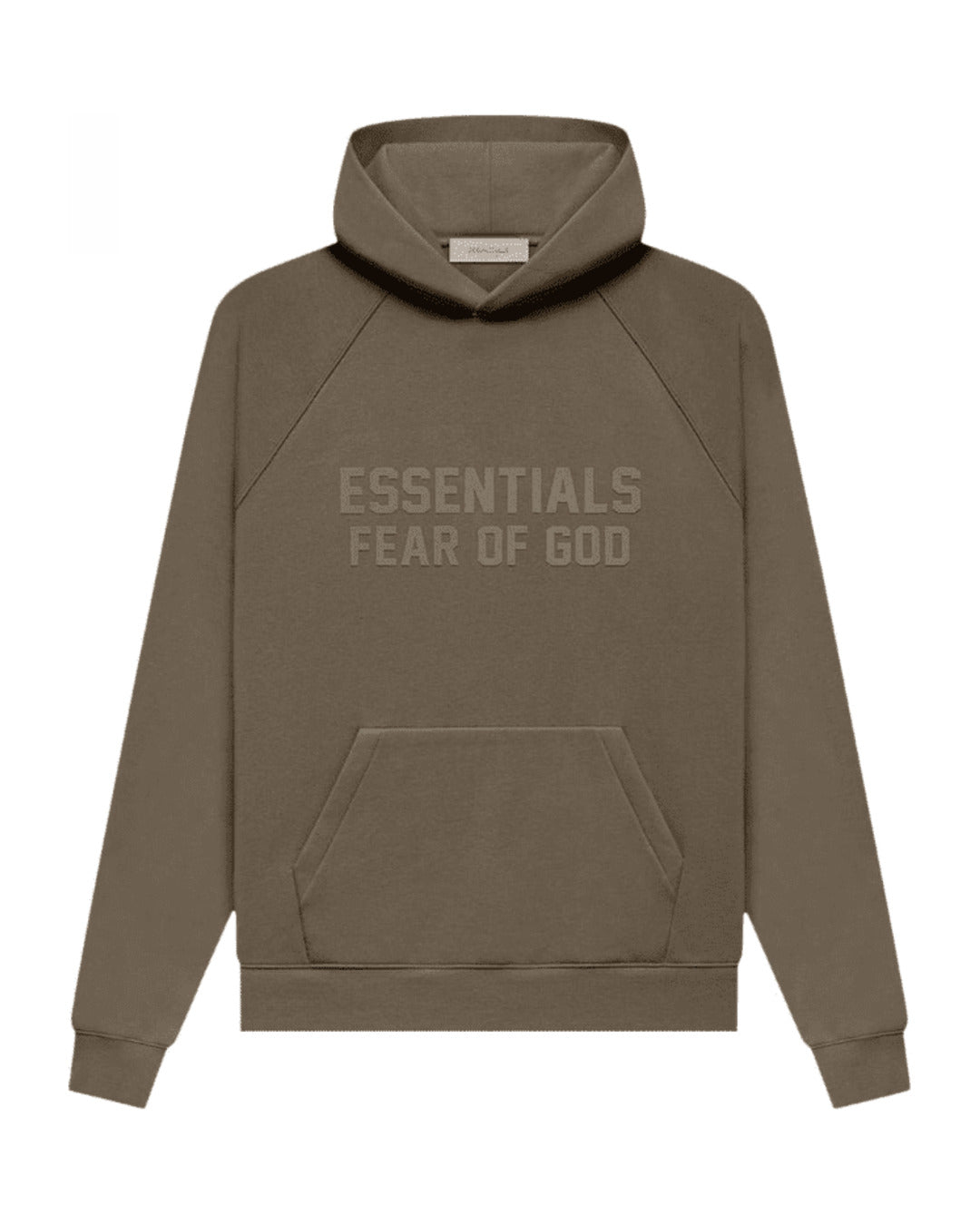 Bluza Essentials Fear of God Season 2023 Hoodie Khaki — przód