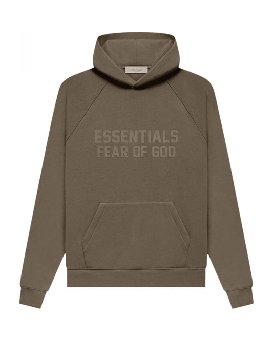 Bluza Essentials Fear of God Season 2023 Hoodie Khaki — przód