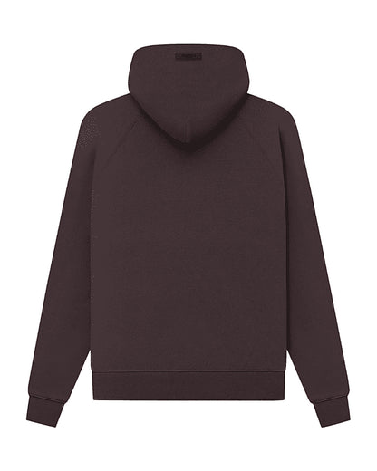 Bluza Essentials Fear of God Season 2023 Hoodie Plum — tył