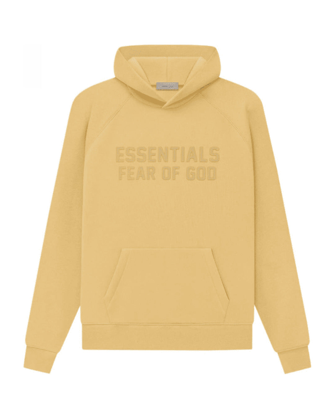 Bluza Essentials Fear of God Season 2023 Hoodie Yellow — przód