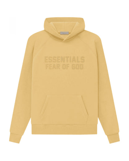 Bluza Essentials Fear of God Season 2023 Hoodie Yellow — przód