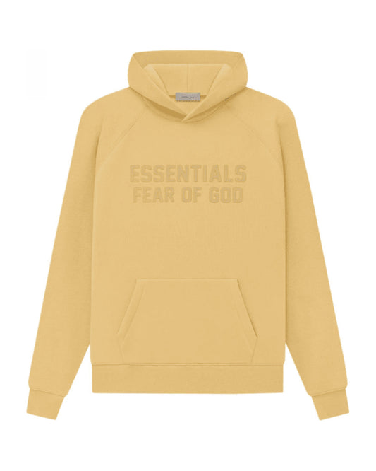 Bluza Essentials Fear of God Season 2023 Hoodie Yellow — przód