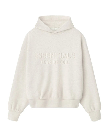 Bluza Essentials Fear of God SS26 Hoodie White — przód
