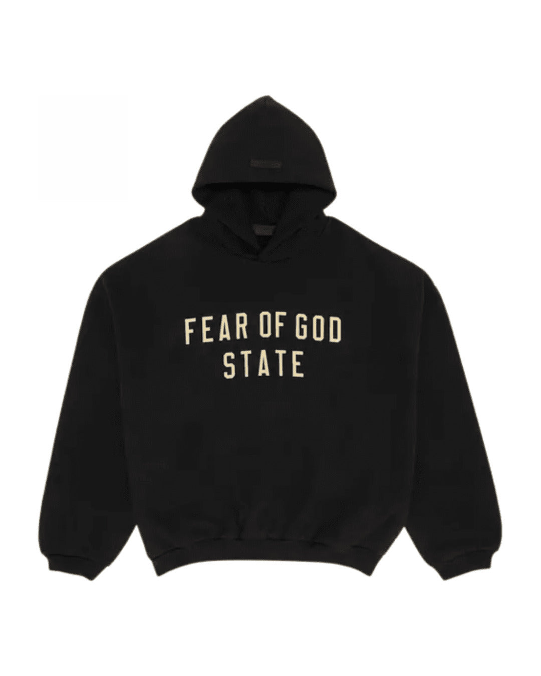 Bluza Essentials Fear of God State Hoodie Black — przód