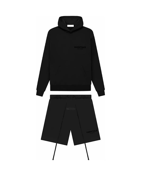 Komplet Essentials Fear of God Stretch Limo — bluza + szorty — obie części