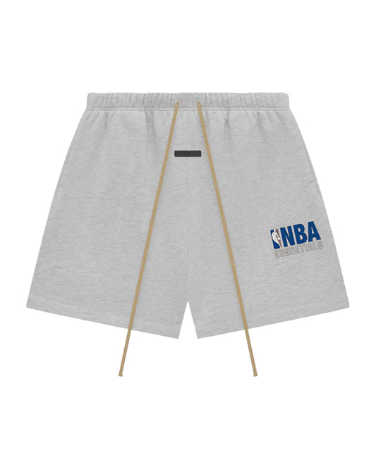 Szorty Essentials Fear of God NBA Grey — przód