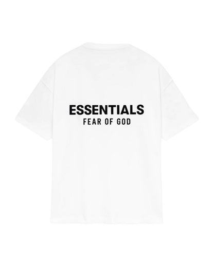 Koszulka Essentials Fear of God Classic Tee Bright White — tył