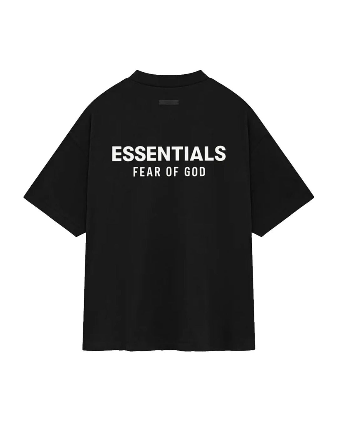 Koszulka Essentials Fear of God FW24 Jersey Crewneck Tee Black — tył