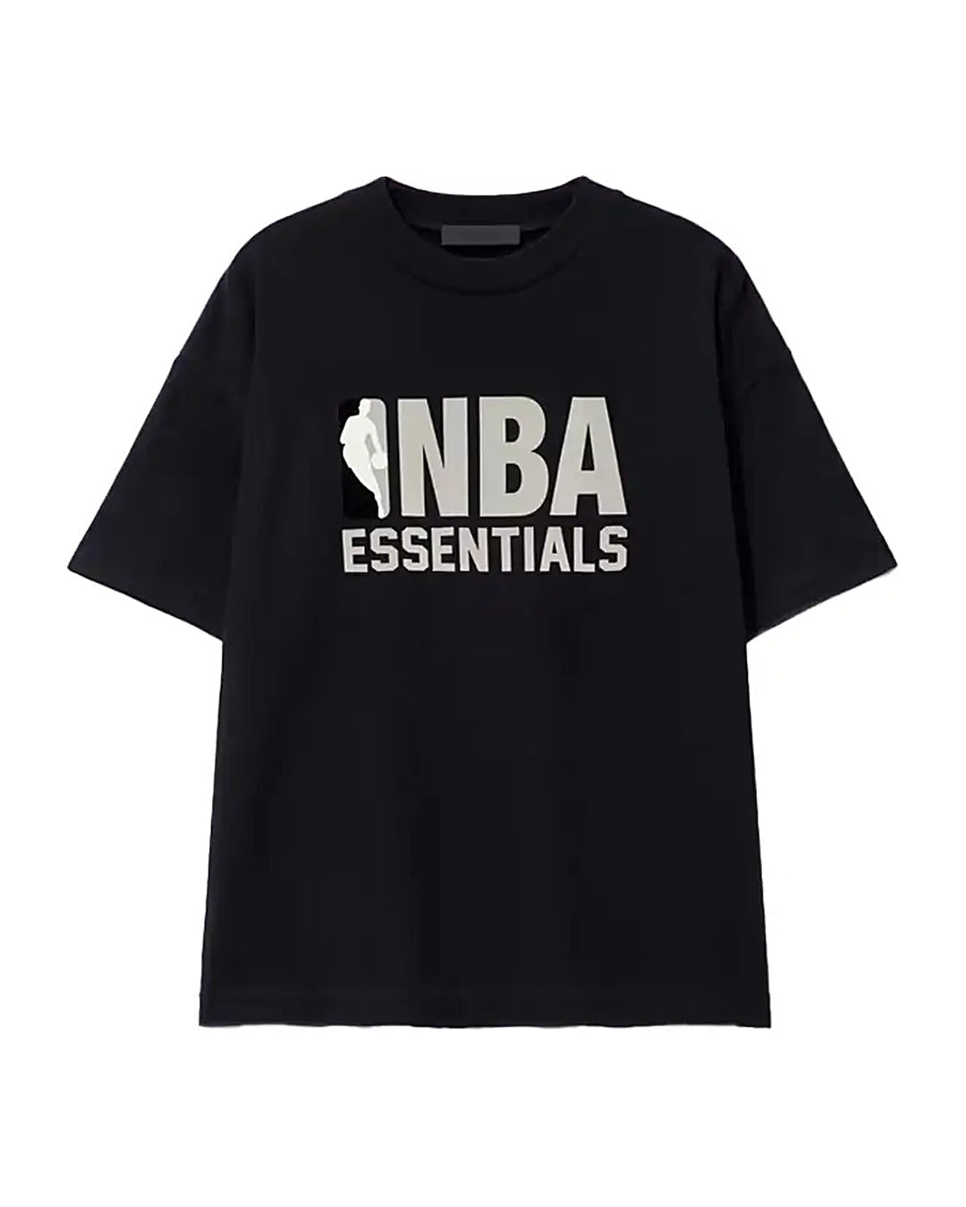 Koszulka Essentials Fear of God NBA T-Shirt Black Dark Logo — przód