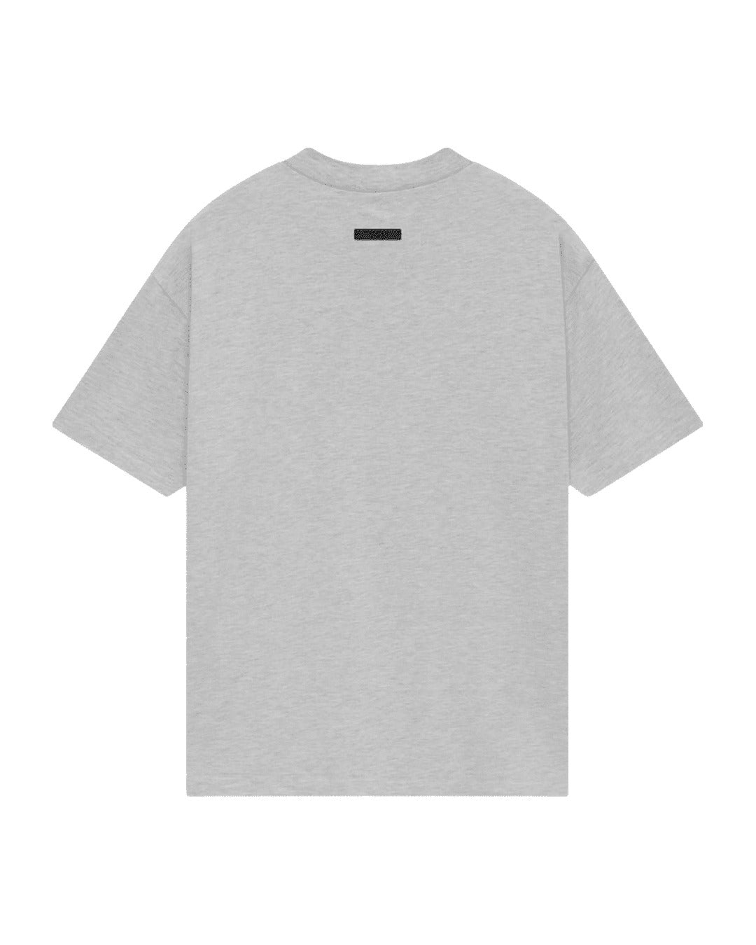 Koszulka Essentials Fear of God NBA T-Shirt Grey — tył z naszywką pod kołnierzem
