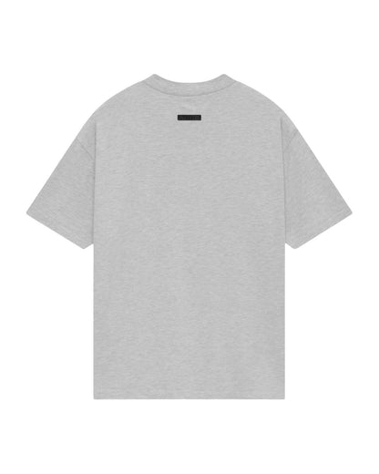 Koszulka Essentials Fear of God NBA T-Shirt Grey — tył z naszywką pod kołnierzem