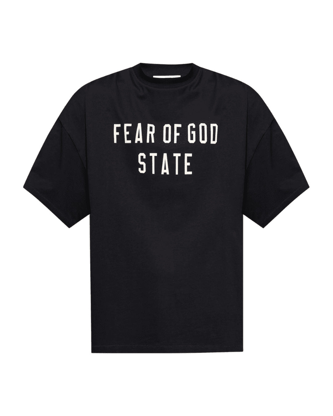 Koszulka Essentials Fear of God State T-Shirt Black — przód