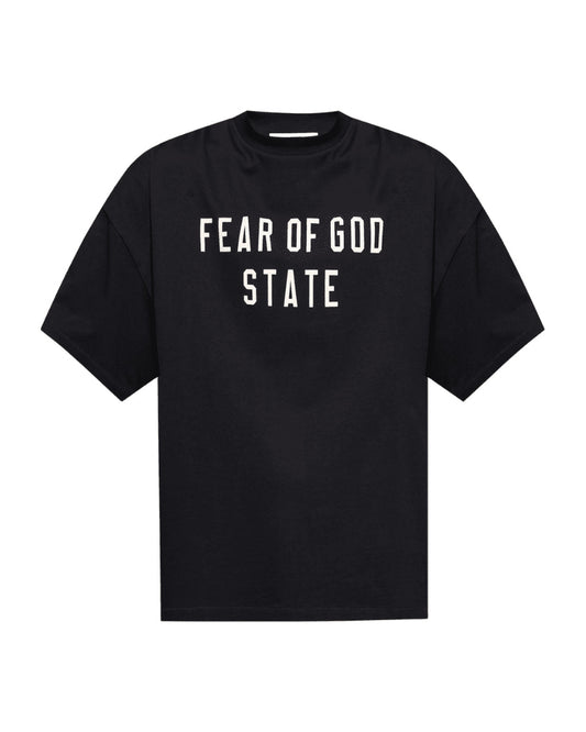 Koszulka Essentials Fear of God State T-Shirt Black — przód
