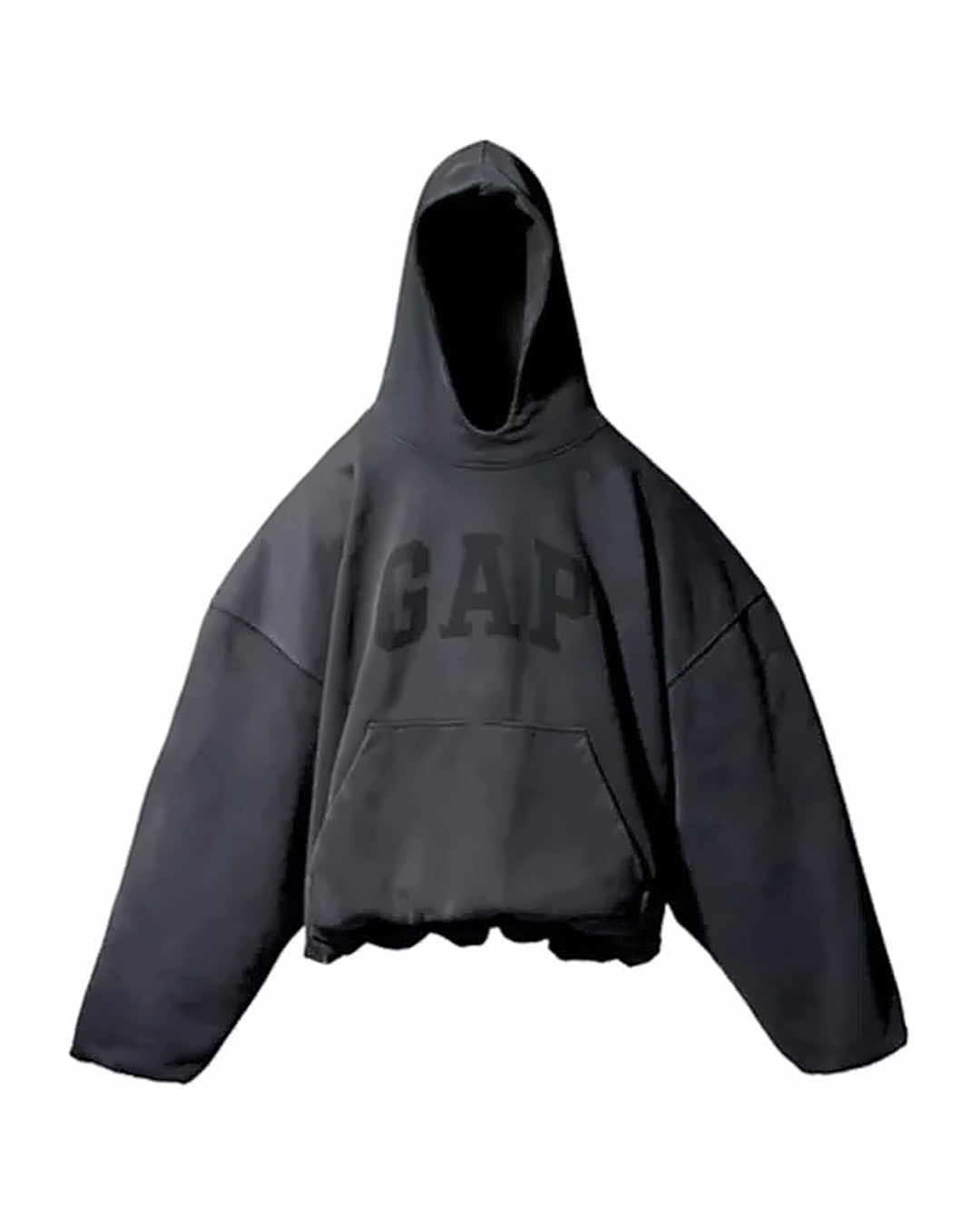 Bluza Yeezy Gap Engineered by Balenciaga Dove Hoodie Washed Black — przód