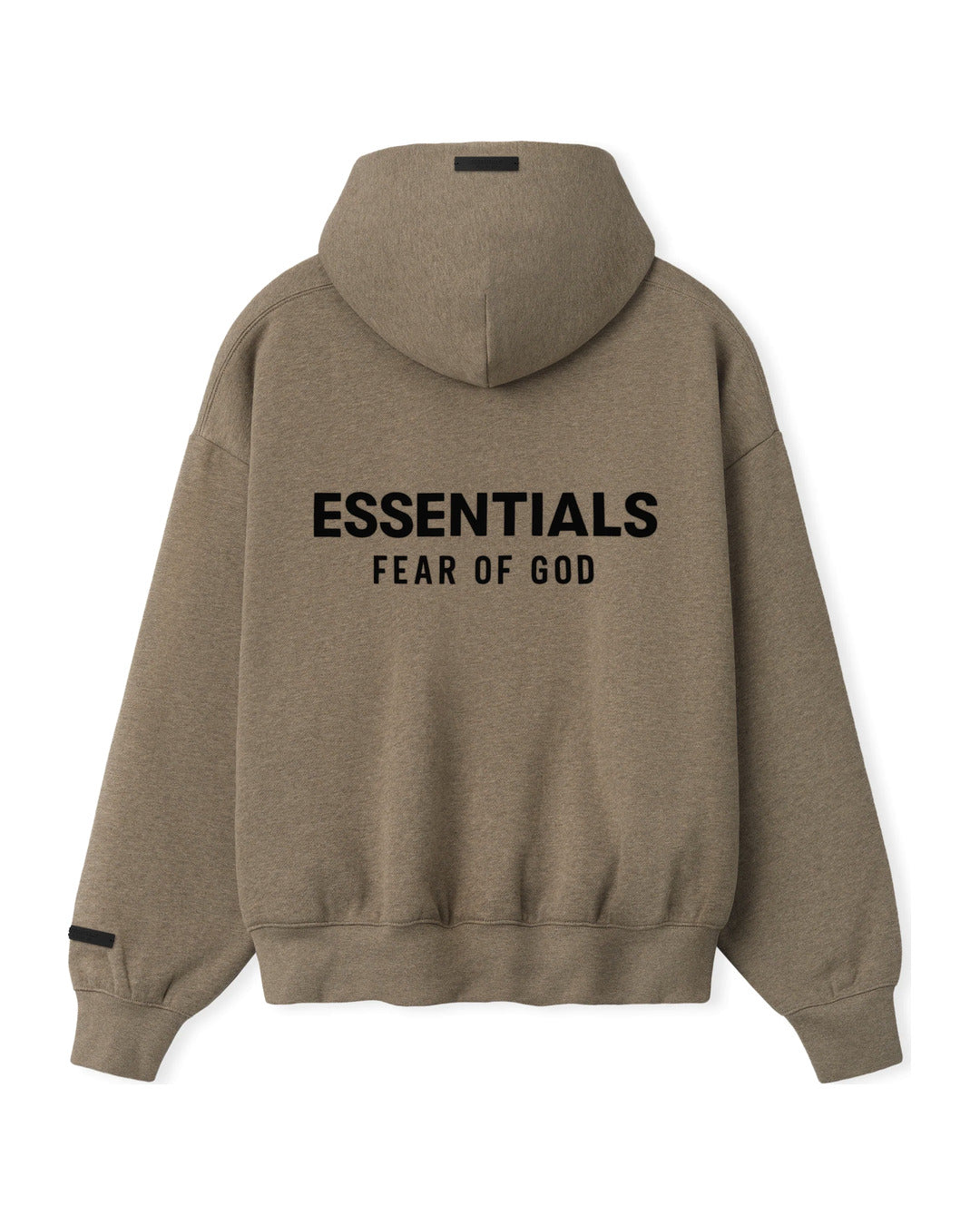 Bluza rozpinana Essentials Fear of God SS26 Classic Zip-Up Homestead Heather — tył