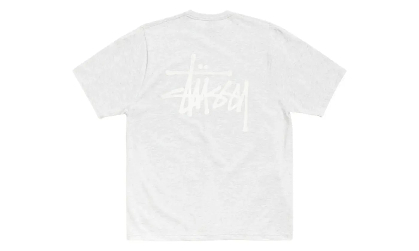 Stüssy Basic Tee Ash Heather — oryginalna koszulka Stüssy z certyfikatem autentyczności | NWK Store