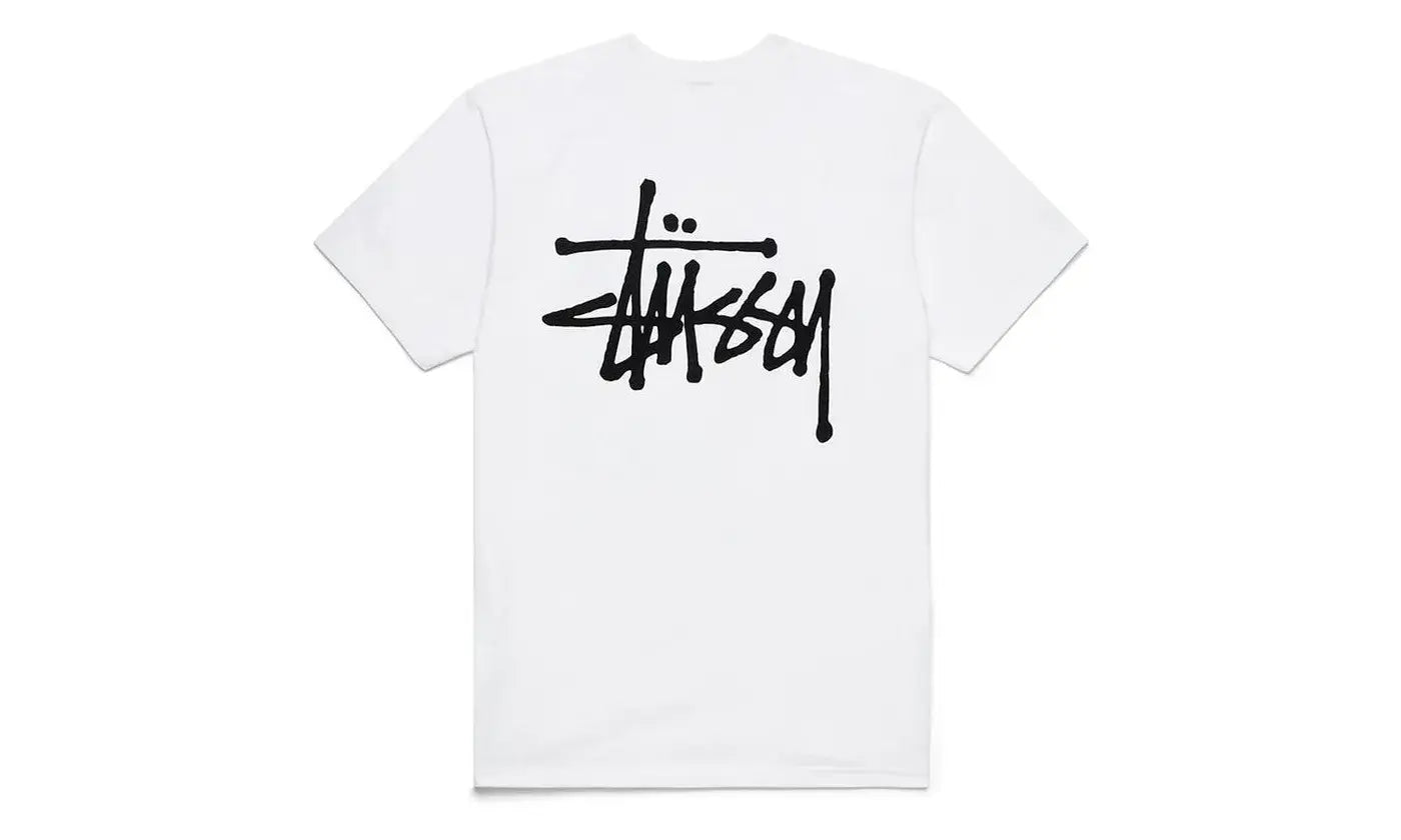 Stüssy Basic Tee White — oryginalna koszulka Stüssy z certyfikatem autentyczności | NWK Store