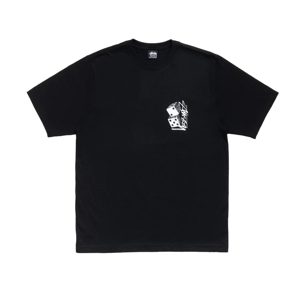 Stüssy Tall Dice Tee Black — zdjęcie produktu | NWK Store