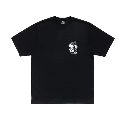 Stüssy Tall Dice Tee Black — zdjęcie produktu | NWK Store